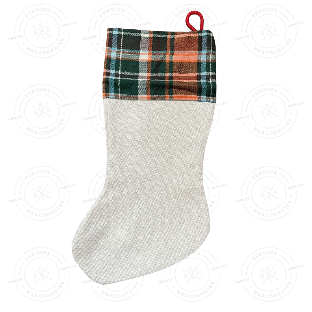 Sublimation Linen Christmas Stockings (Seasonal Stocks)