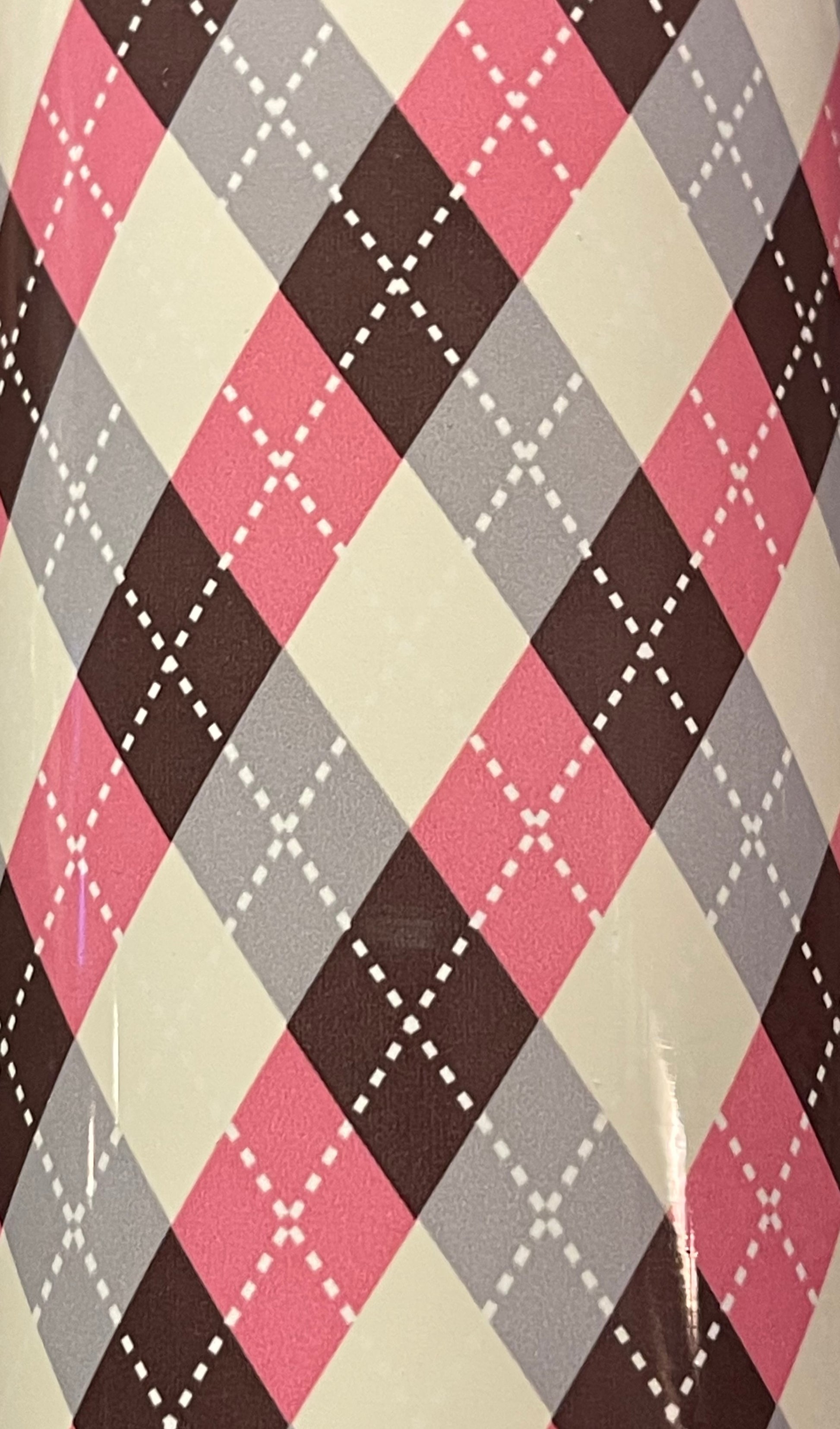 20 oz. Skinny Plaid