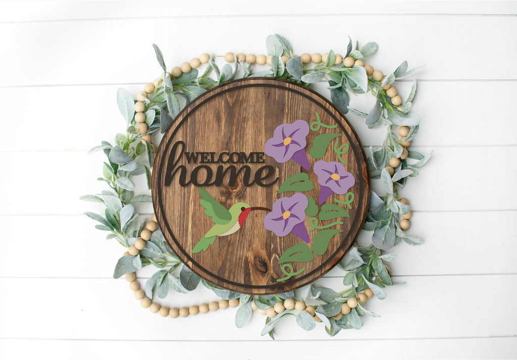Round Wood Kits 1/4 backing