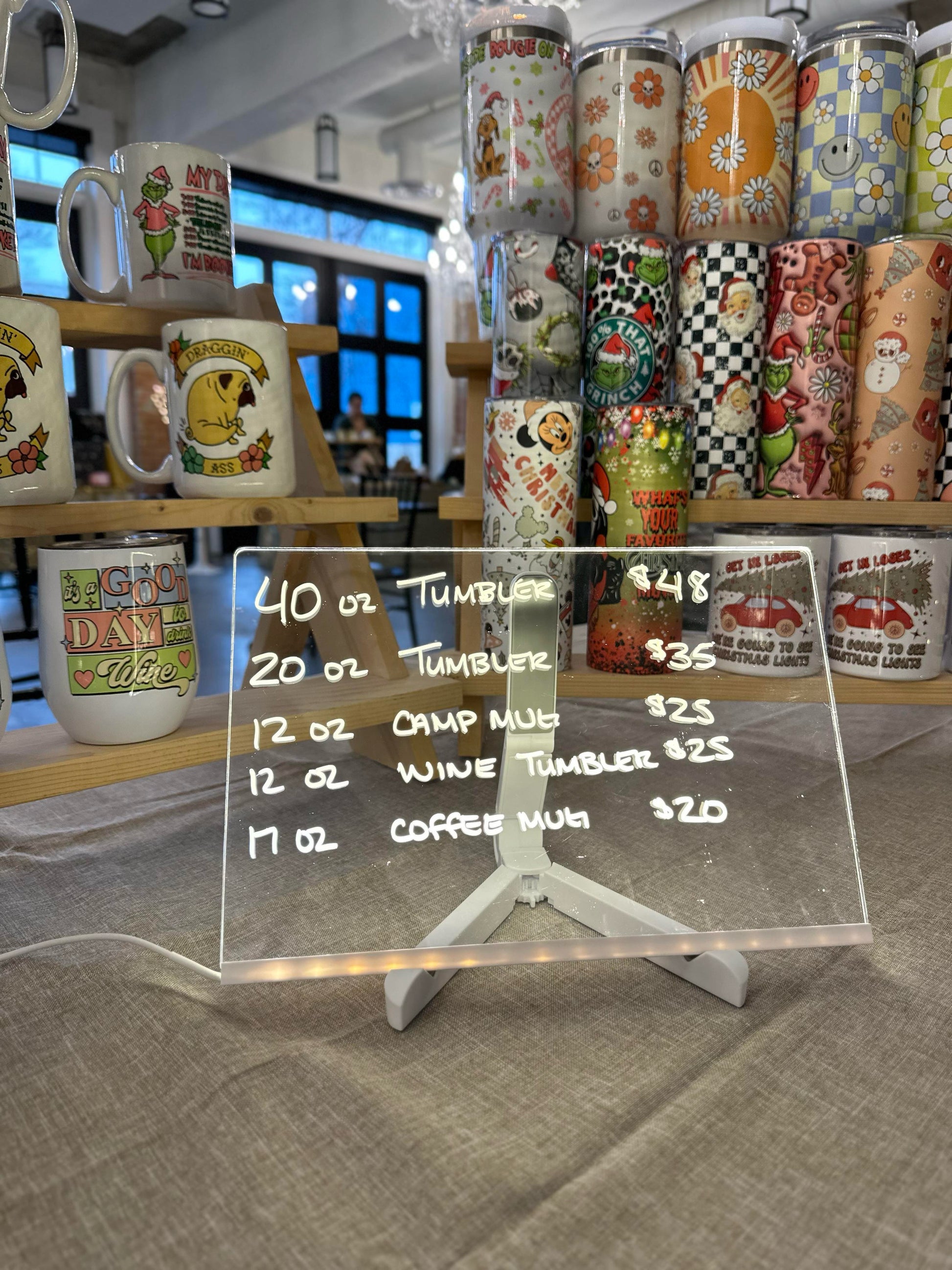 Led stand / acrylic