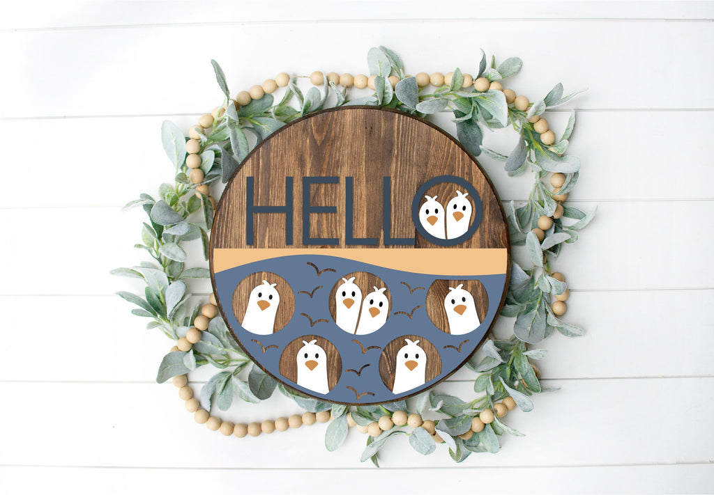 Round Wood Kits 1/4 backing
