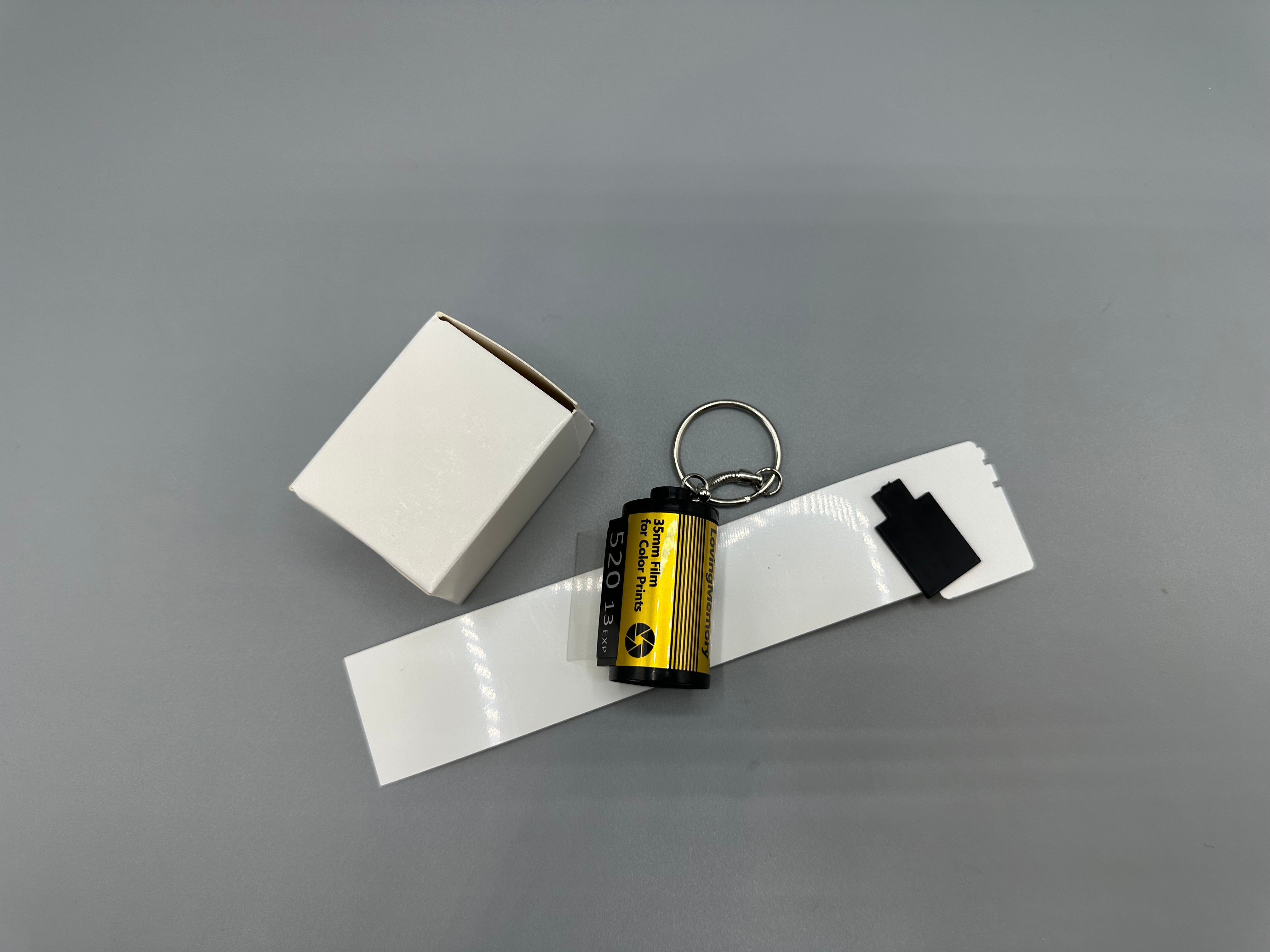Sublimation keychain novelty vintage film