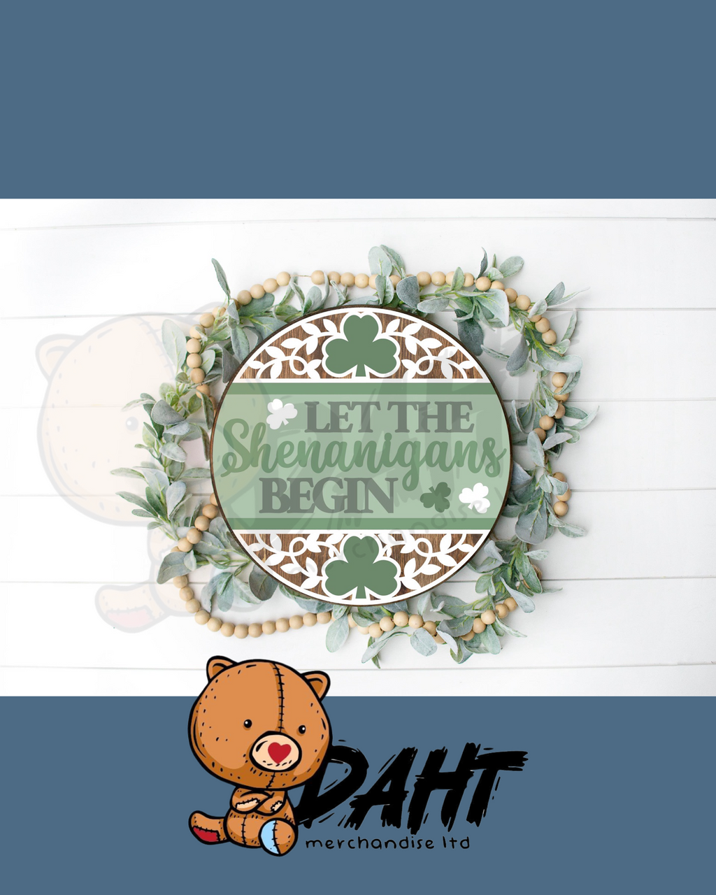 Round Wood Kits 1/4 backing