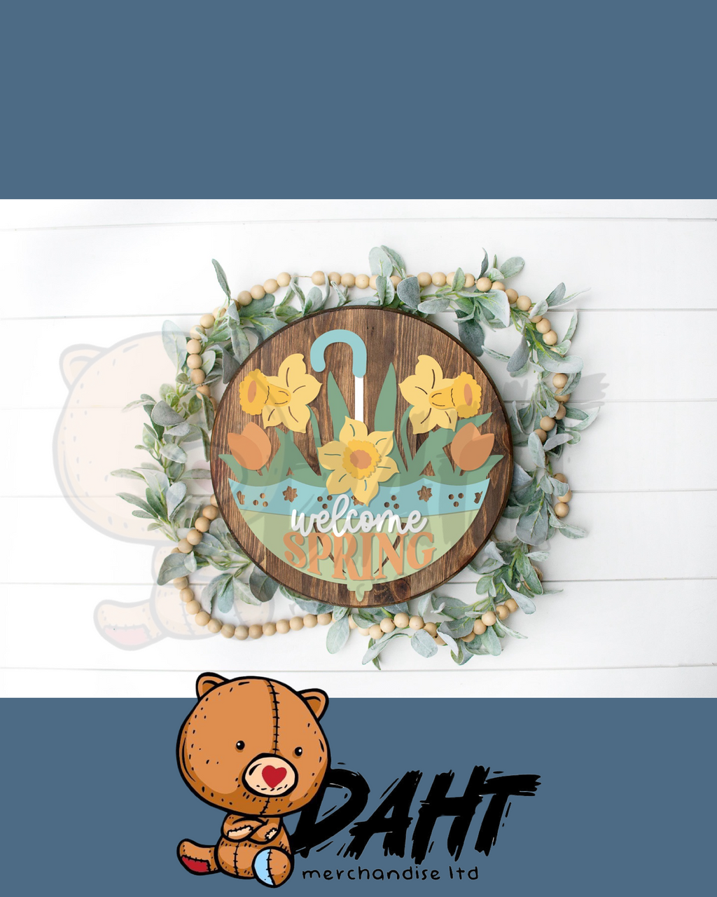 Round Wood Kits 1/4 backing