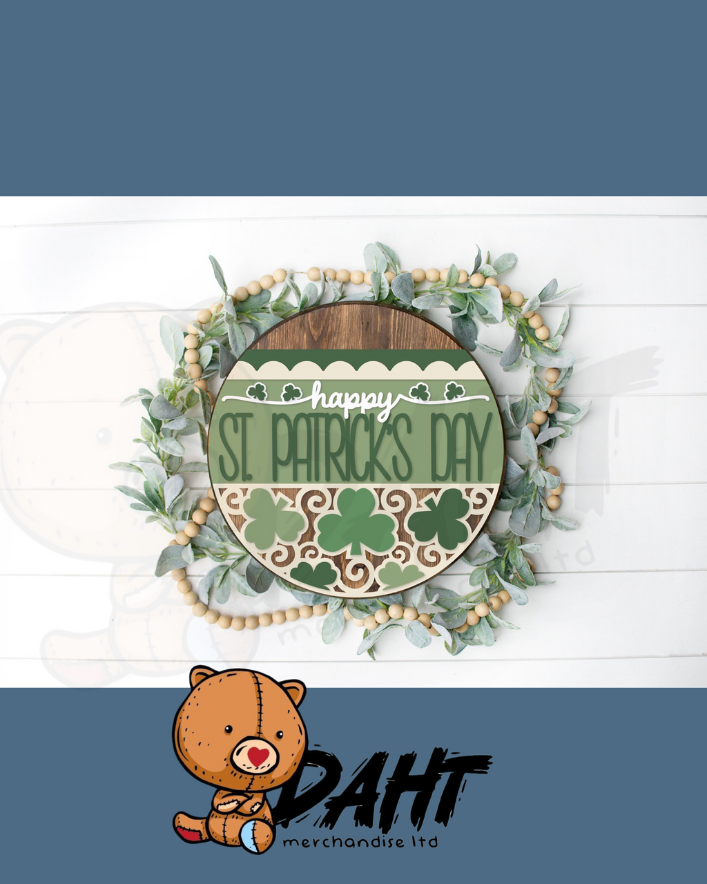 Round Wood Kits 1/4 backing
