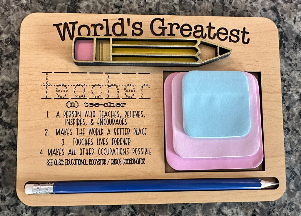 Teacher's Notepad Holder Kit