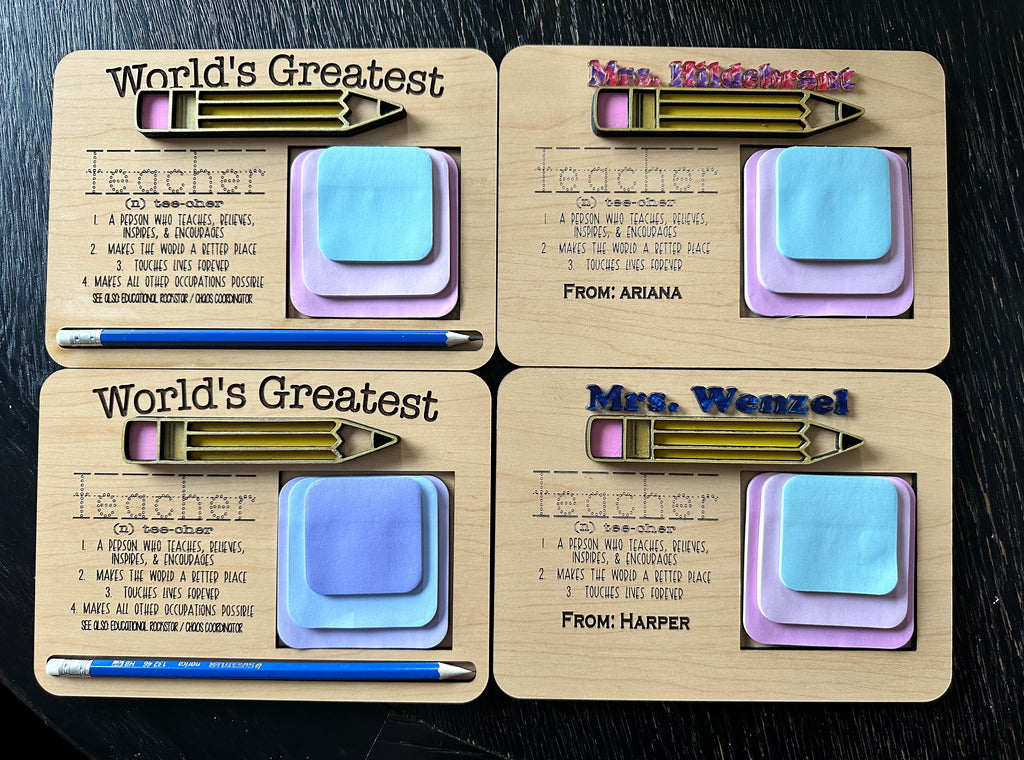Teacher's Notepad Holder Kit