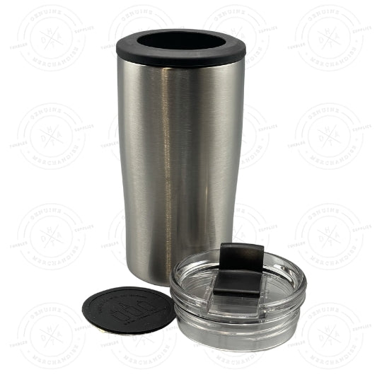 14 oz  Modern waist can cooler / dual lid