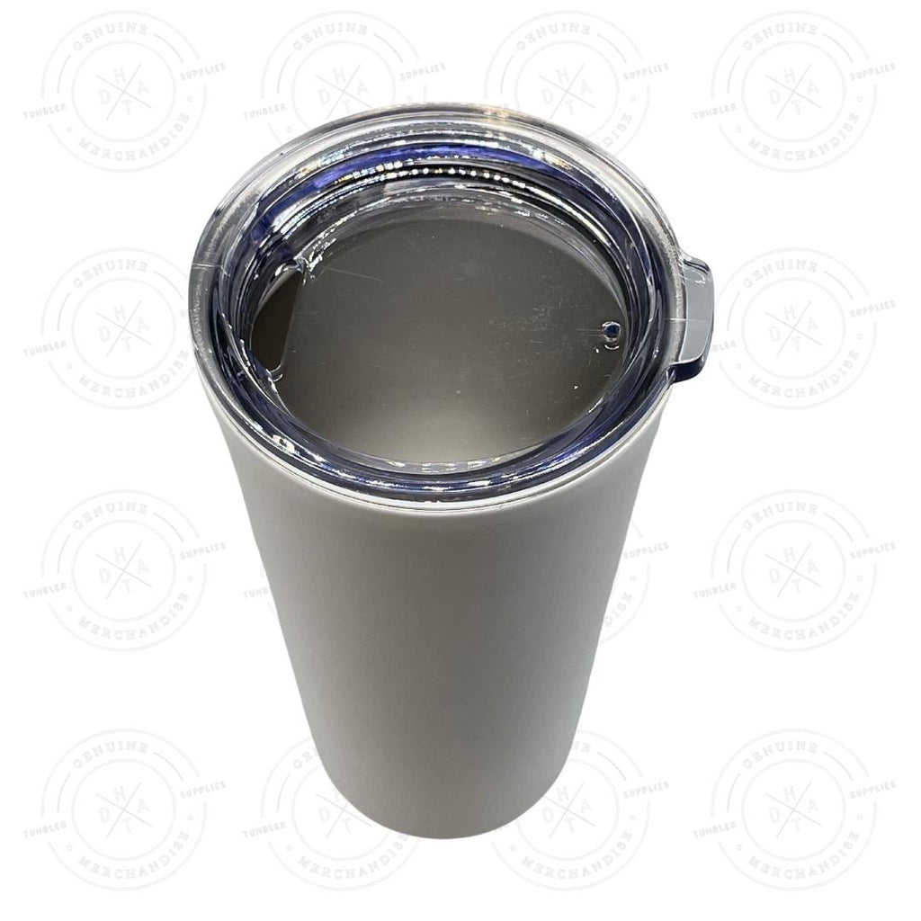 16 oz. Sublimation White Tumbler