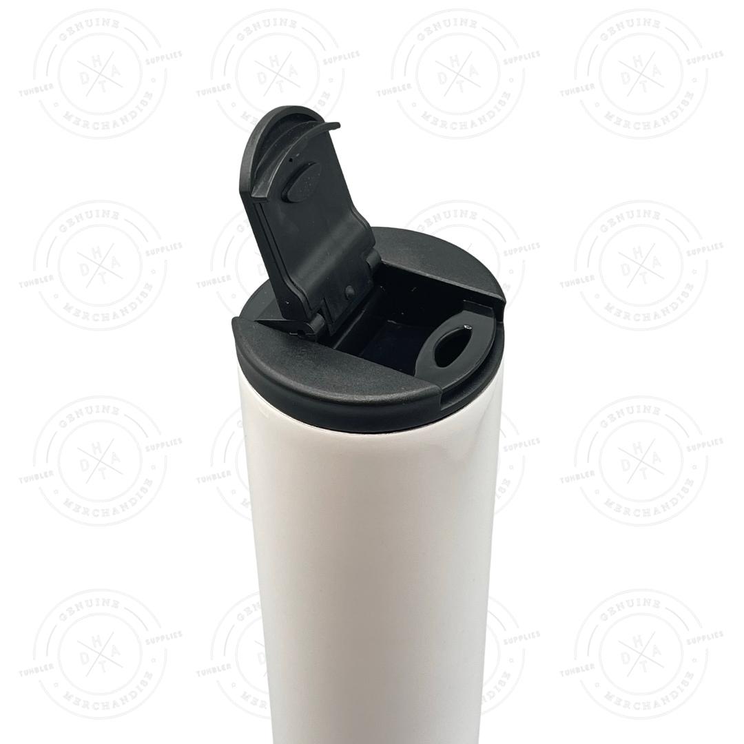 17 oz. Screw lid sublimation white