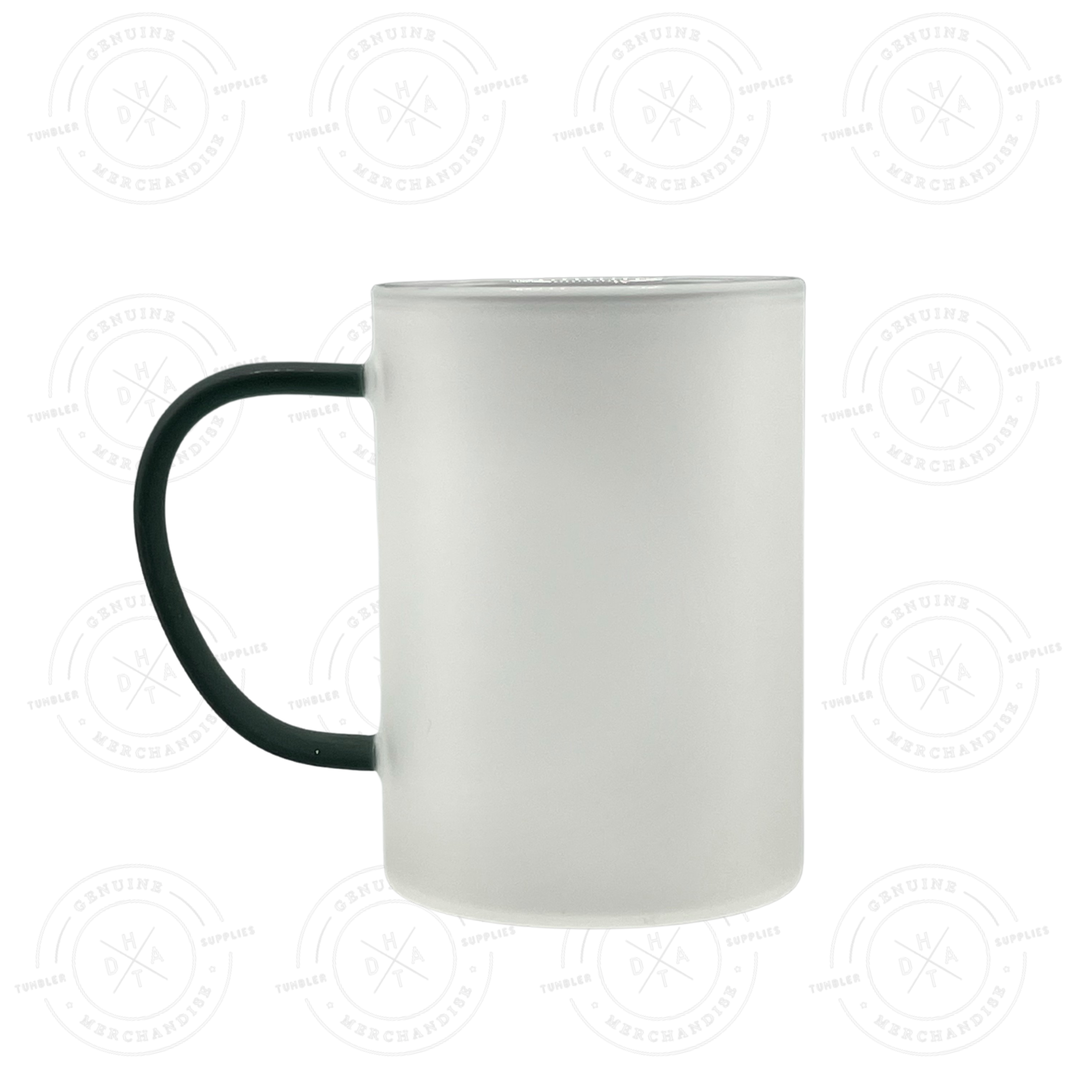 12 oz. Sublimation Glass Mug (Frosted) *** Clearance Sale ***