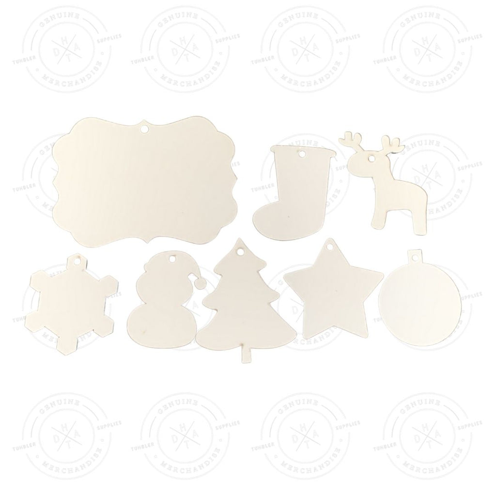 * MDF Sublimation Ornaments *** Closeout Sale  ****