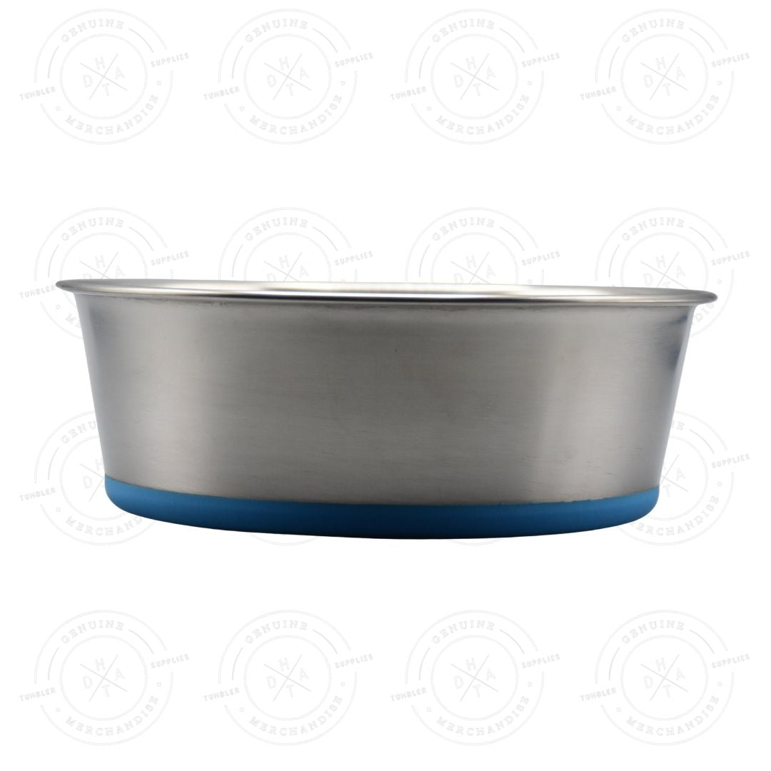 64 oz. Dog Bowl with Coloured Silicon