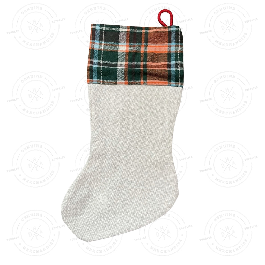 Sublimation Linen Christmas Stockings (Seasonal Stocks)