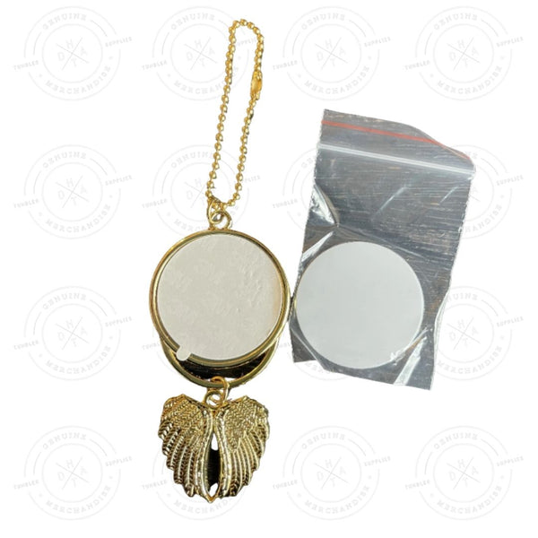 Sublimation Angel Wings Pendant