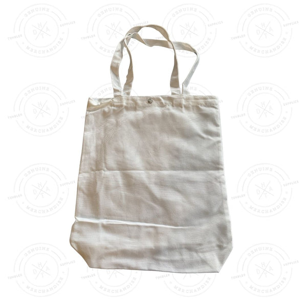 Sublimation Canvass White Tote
