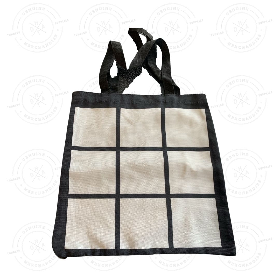 Sublimation Grid Tote Bag