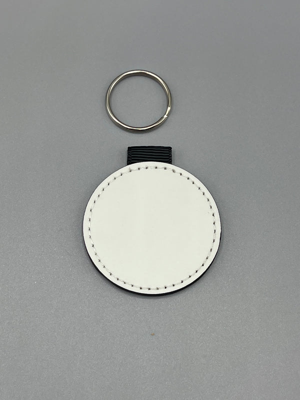 Sublimation PU Keychain