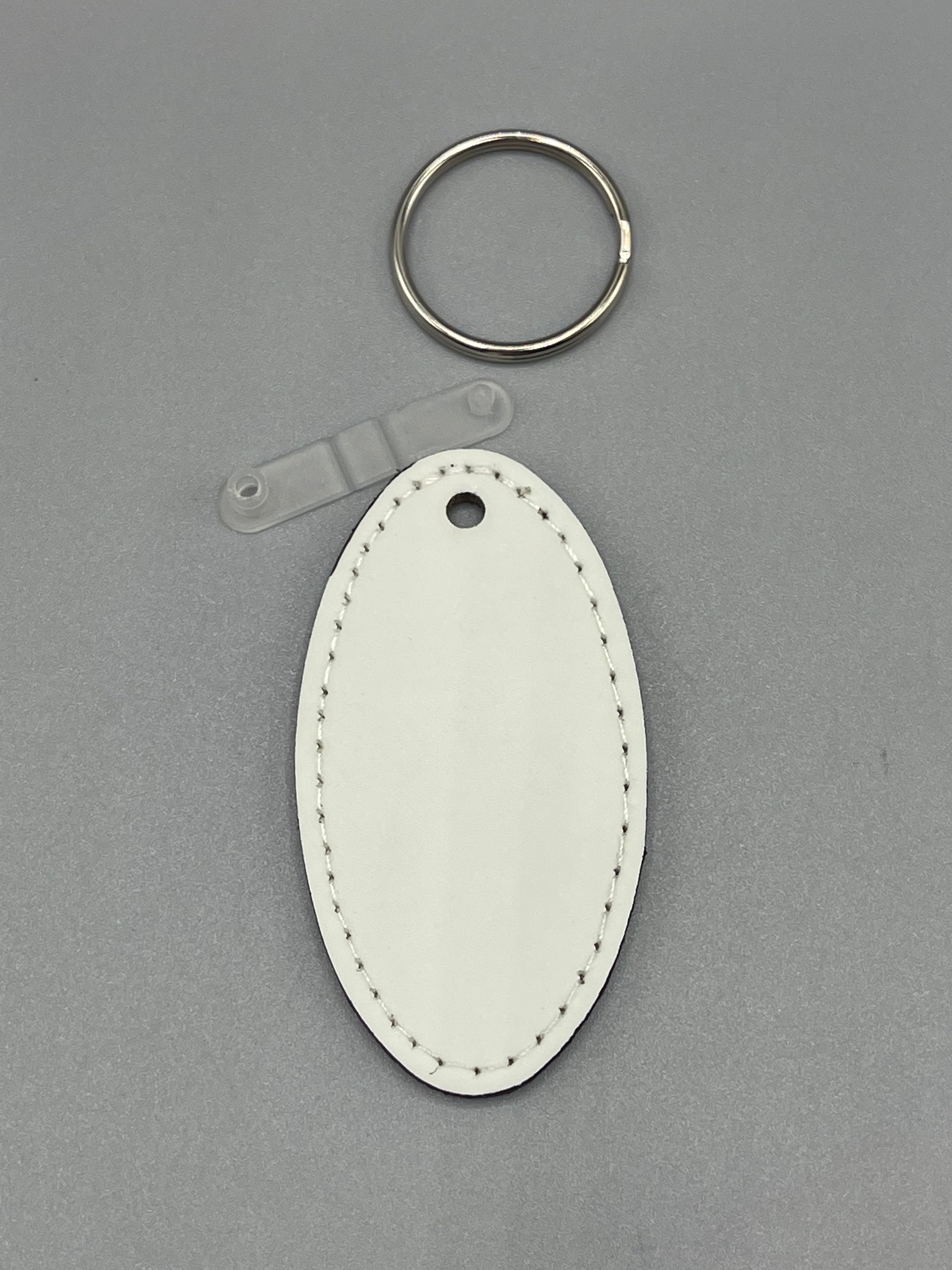 Sublimation PU Keychain