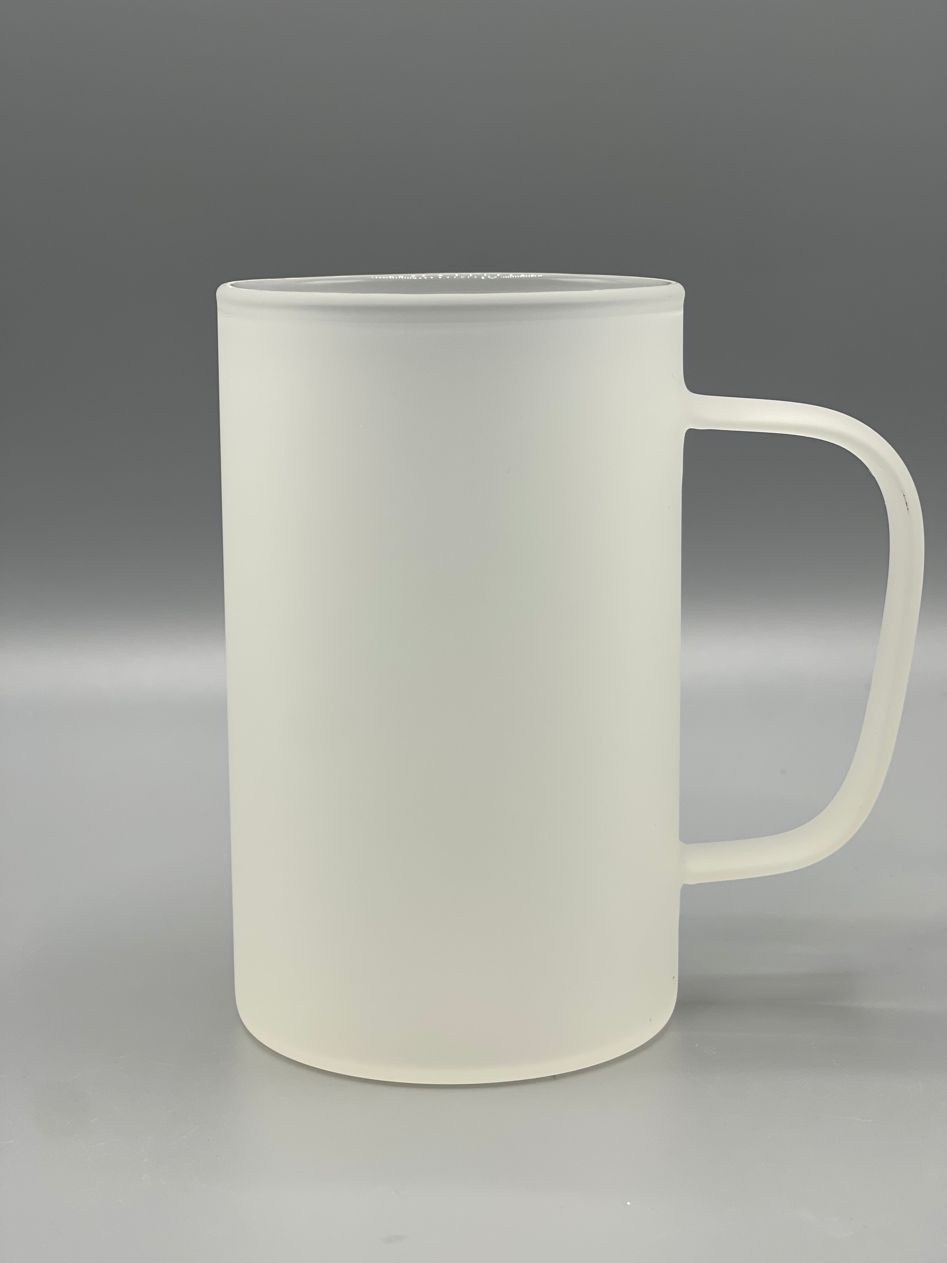 Sublimation 18 oz. Frosted Mug Glass