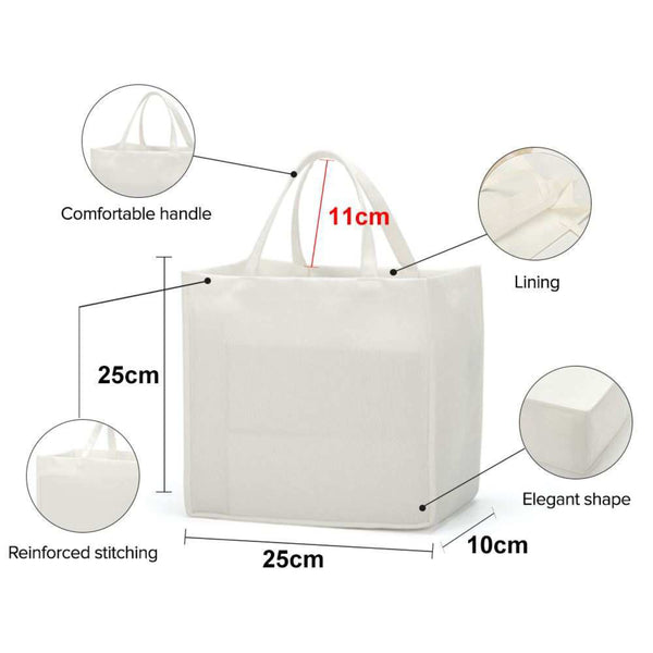 White Linen Jute Tote/Bag