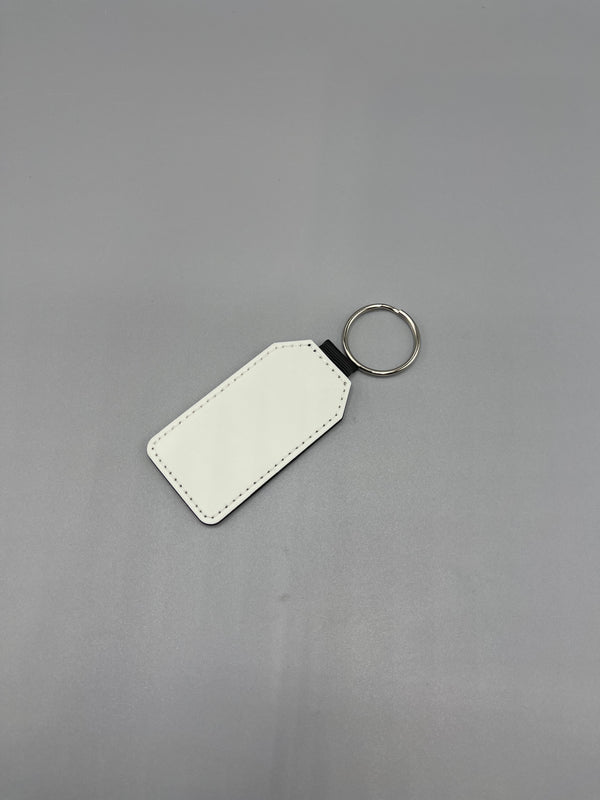 Sublimation PU Keychain