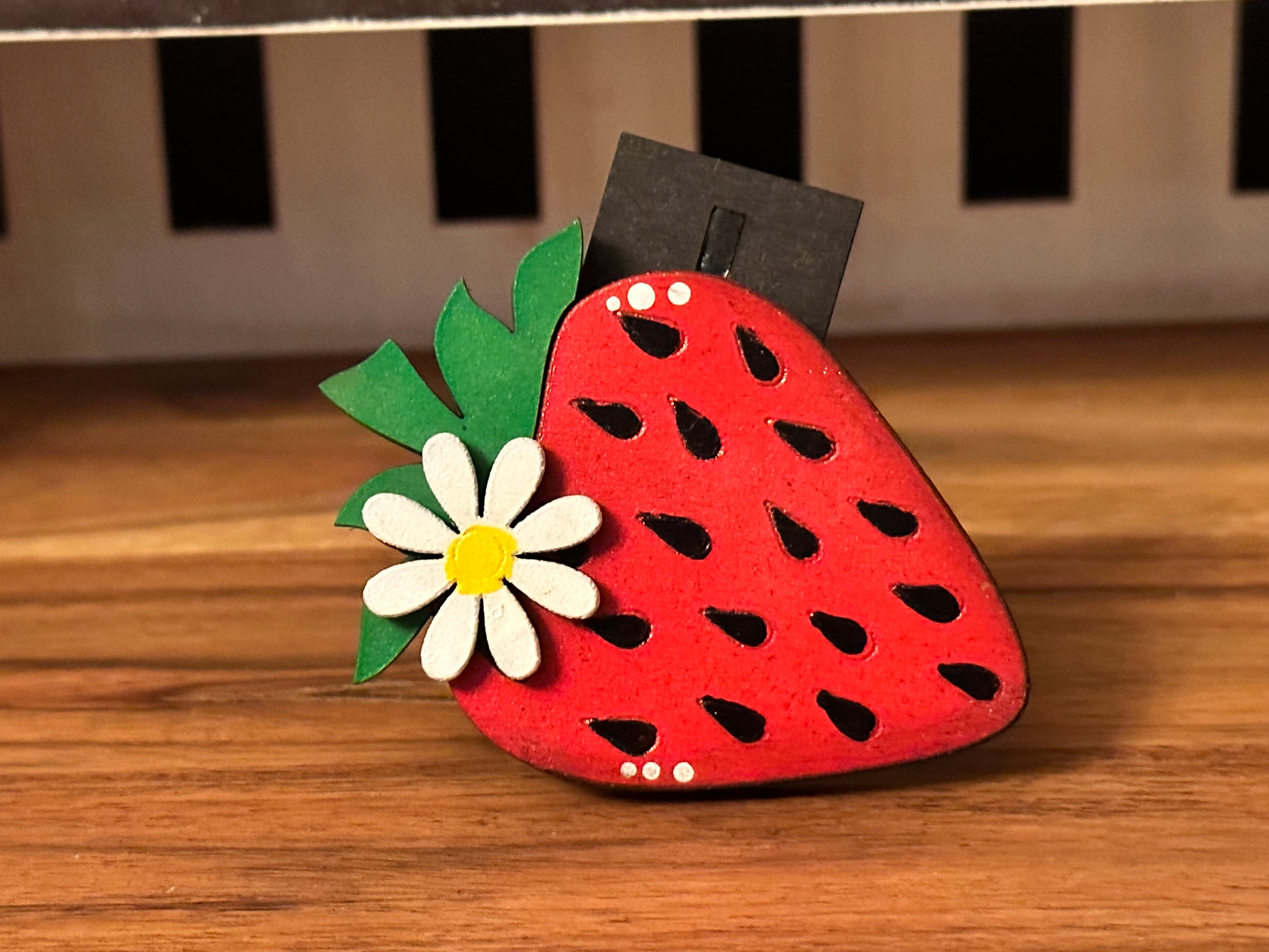 Wood strawberry tier tray display Kit
