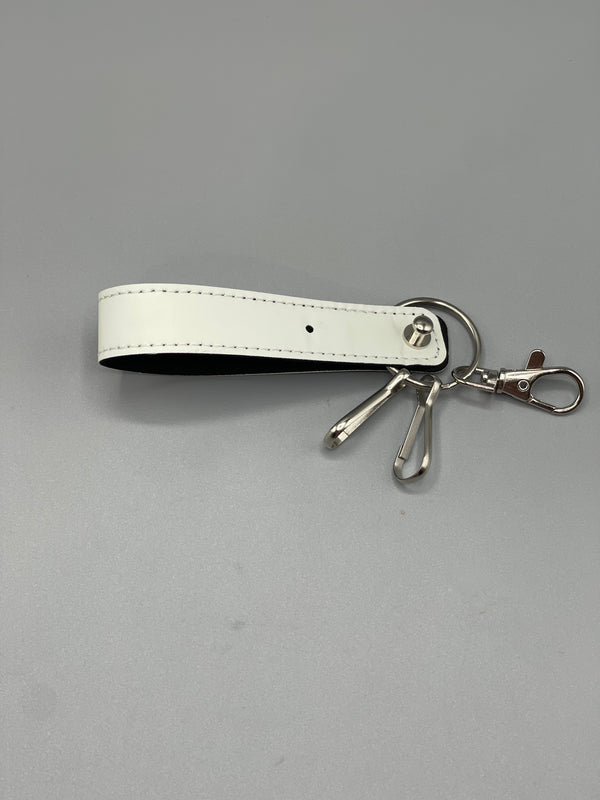 Sublimation PU Keychain