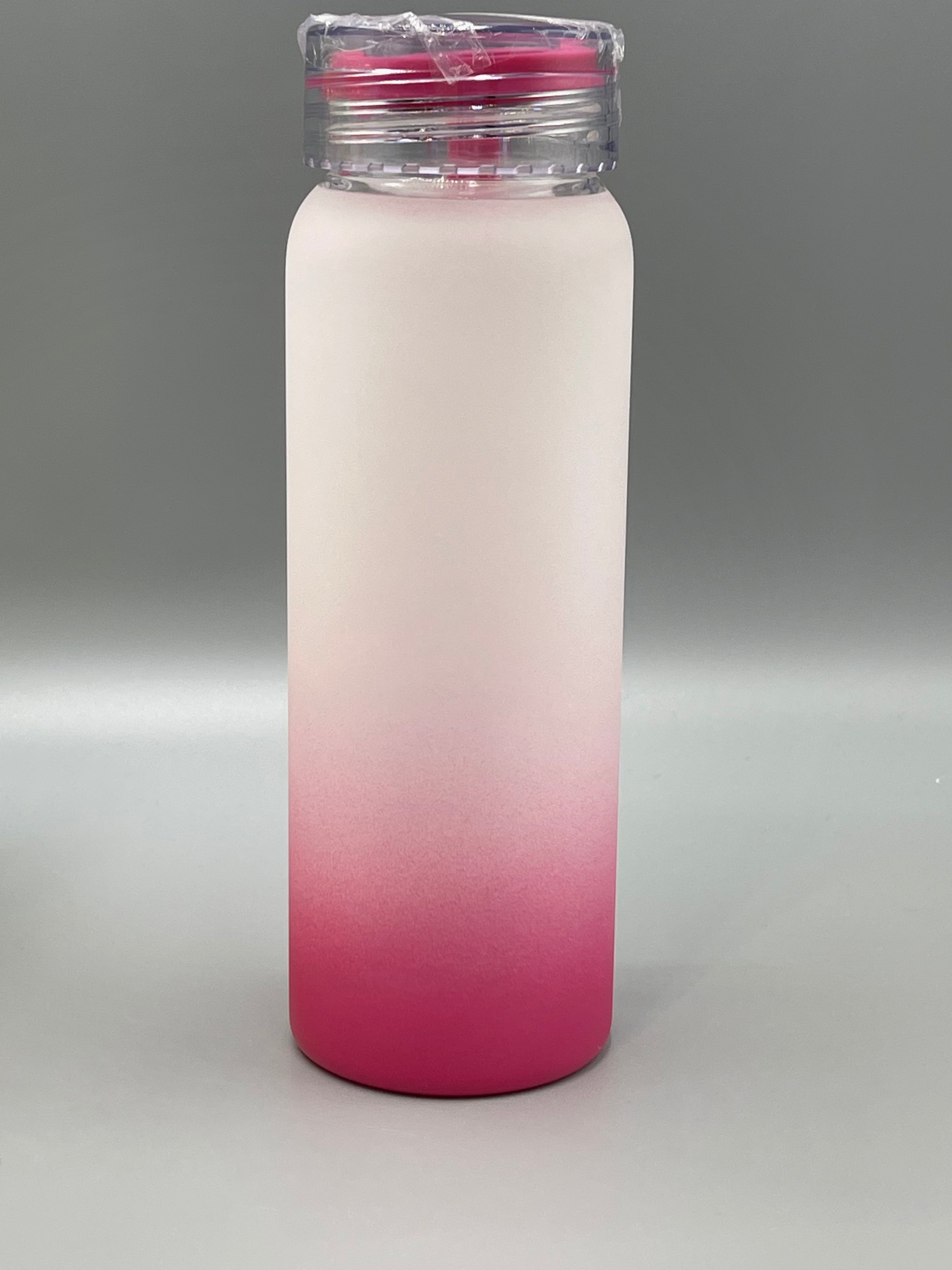Frosted Sublimation Glass Water Bottle