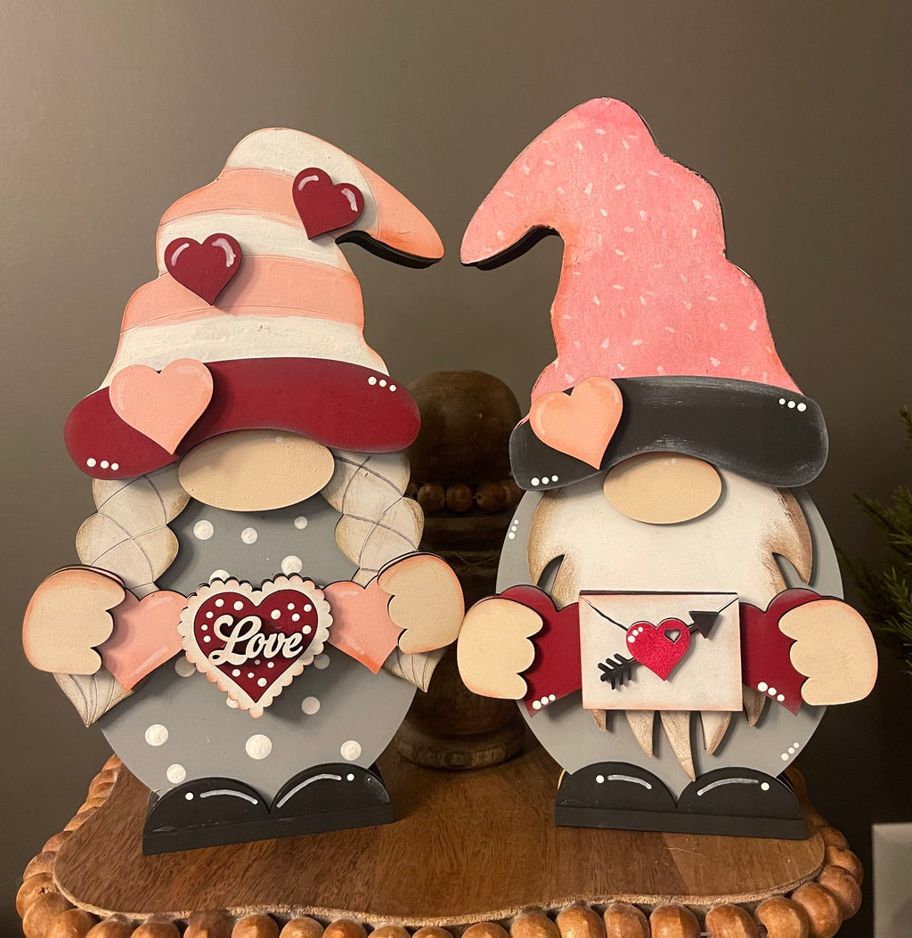 Wood interchangeable Gnome